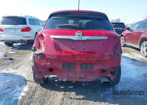 2016 Fiat 500X Trekking Plus from USA, damaged, VIN ZFBCFYET1GP470636